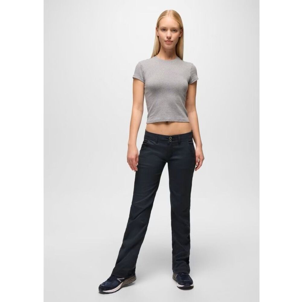 prAna Halle Pants Women’s 6 | Gorpcore Roll Tab Outdoor Travel Pants